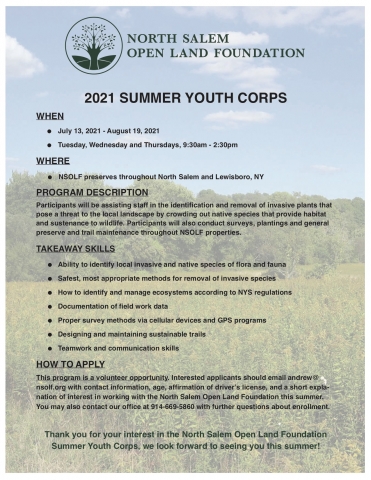 2021 Youth Corps Flier Final Version